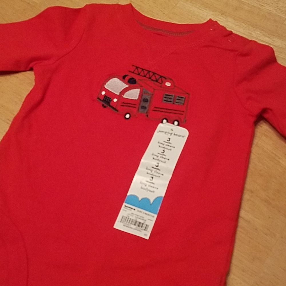 Jumping beans long sleeve bodysuit